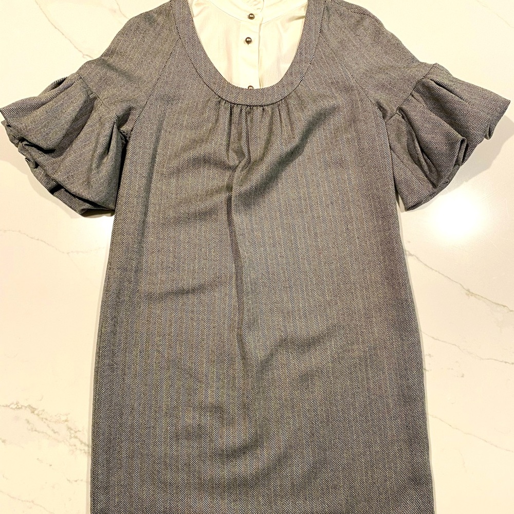 Lela Rose size 4 women’s dress with optional collar detail insert